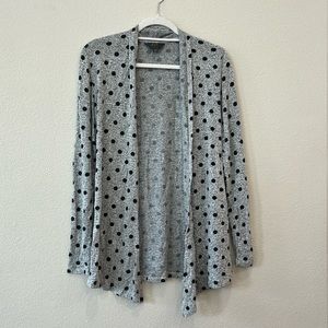 Super soft polka dot flowy cartigan